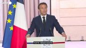 Macron: "Impegno per un pianeta piu' vivibile e una Francia piu' forte"