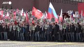 Giornata della Vittoria, a Mosca la parata degli Immortali