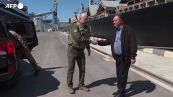 Ucraina, il presidente del Consiglio europeo Michel in visita a sorpresa a Odessa