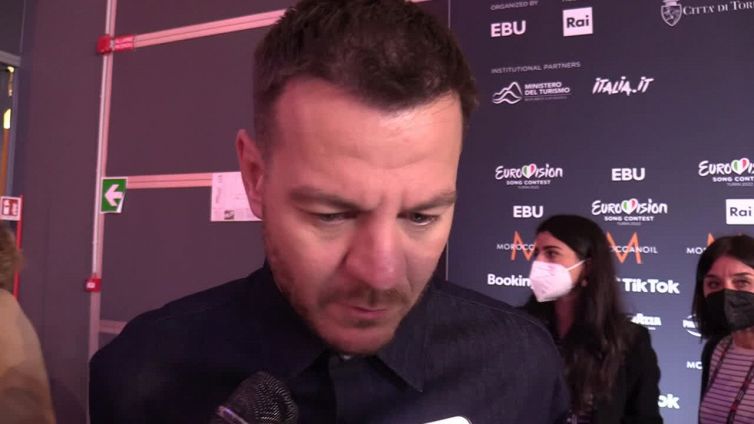 Eurovision, Cattelan: "Messaggio di pace quest'anno ancora piu' importante"