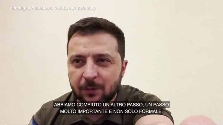 Zelensky: "Presentata all'Ue seconda parte del questionario di ingresso"