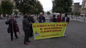 La portaerei Usa Truman a Napoli: sit-in del 'Comitato pace e disarmo'
