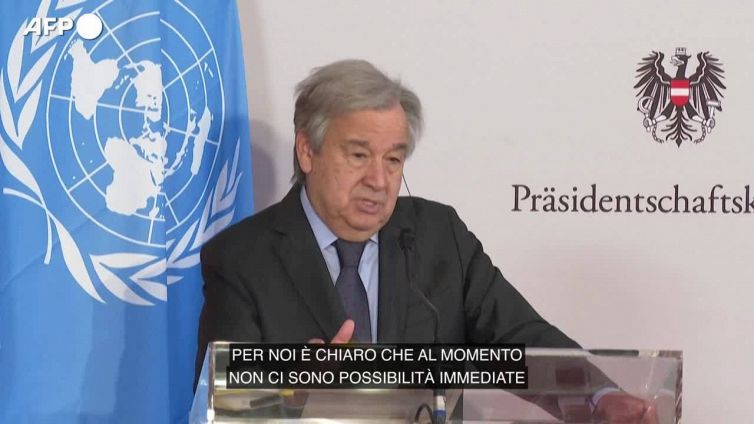 Ucraina, Guterres: "Fare il possibile per fermare la guerra, non ci arrenderemo"