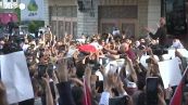Ramallah, la salma della giornalista uccisa arriva nella redazione di Al Jazeera