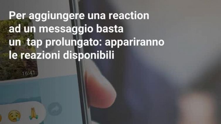 Come funzionano le reaction su WhatsApp