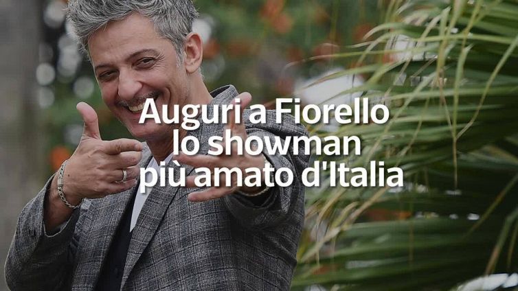 Auguri a Fiorello, lo showman piu' amato d'Italia