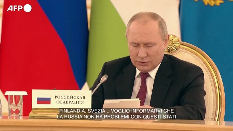 Putin: "Sviluppi militari in Finlandia e Svezia avranno una nostra risposta"