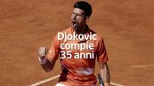 Novak Djokovic compie 35 anni