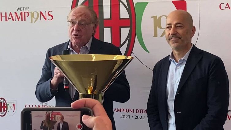 Milan, Scaroni: "Che fortuna essere il presidente dello scudetto"