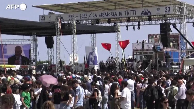 Mattarella: "A Capaci la storia della Repubblica sembro' fermarsi"