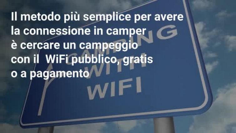 Internet in camper: come avere connessione in vacanza