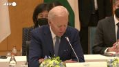 Biden: 'intervento militare se la Cina invade Taiwan'