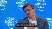 Ucraina, Kuleba a Davos: "Distruggere le esportazioni russe"