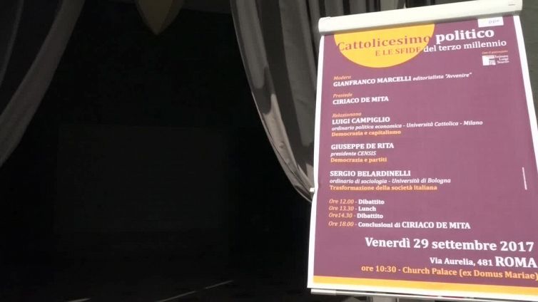 De Mita, l'intervista con Pomicino: "La politica e' altro"