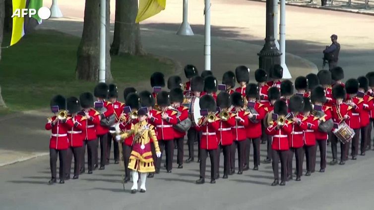 Il principe William alle prove del "Trooping of the Colour"