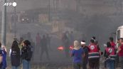 Tensioni a Ramallah dopo la "marcia della bandiera" di Gerusalemme