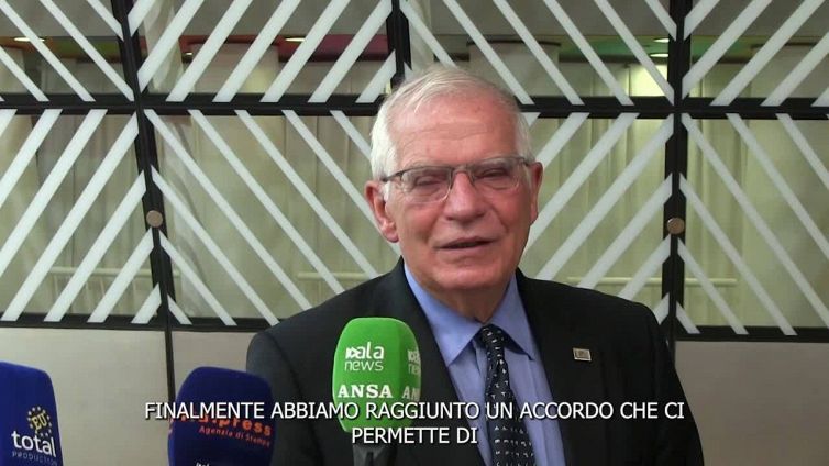Borrell: "Sul petrolio grande passo avanti dell'Ue"