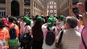 L'Onda musicale travolge Napoli, studenti in festa alla Galleria Umberto