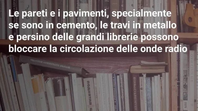 Gli ostacoli che bloccano il WiFi in casa