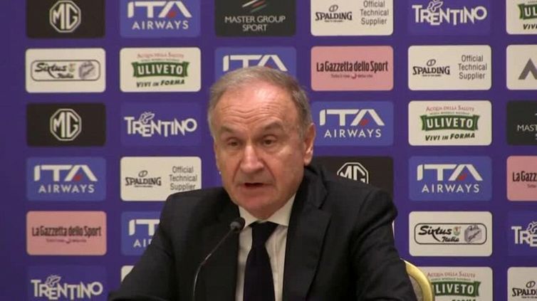 Basket, Petrucci 'incorona' il ct Pozzecco: "Ora sei l'Italia"