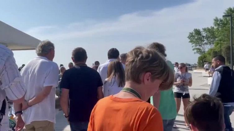 Salvini a Lignano Sabbiadoro. La risposta a un tifoso: "Sempre forza Milan"