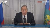 Lavrov: "Impensabile chiudere gli spazi aerei a uno Stato sovrano"