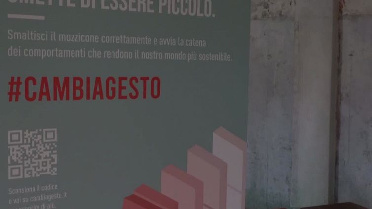 Torna #cambiagesto, la campagna contro la dispersione dei mozziconi