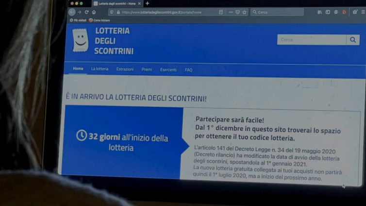 Lotteria degli scontrini, ecco il biglietto annuale da 5 milioni