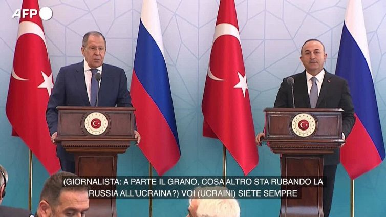 Giornalista ucraino a Lavrov: "Cosa ruba Mosca oltre al grano?"