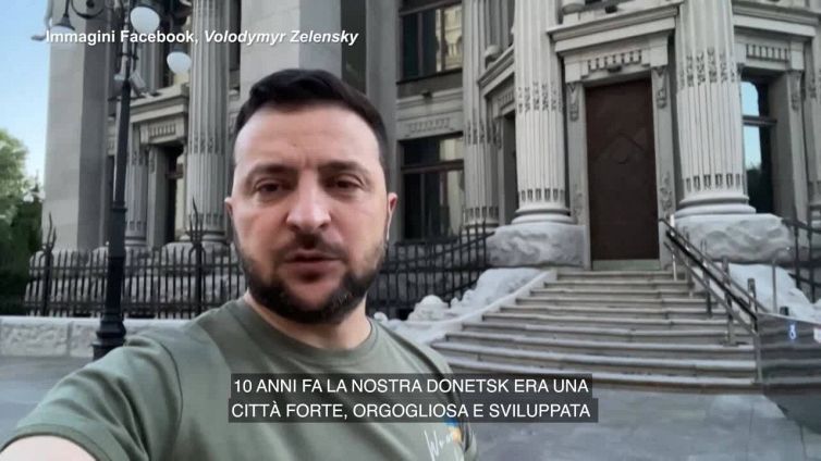 Ucraina, Zelensky: "A Severodonetsk si decide il destino del Donbass"