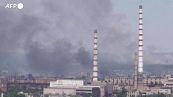 Ucraina, bombardamenti a Severodonetsk: colonne di fumo si innalzano sulla citta'