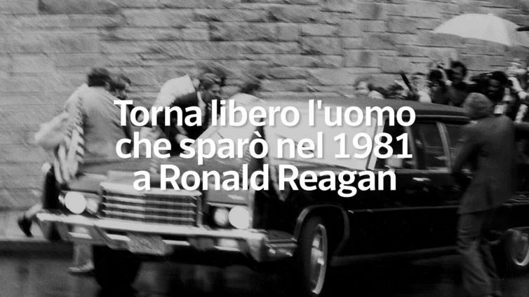 Torna libero l'uomo che sparo' nel 1981 a Ronald Reagan