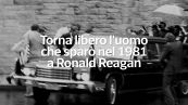 Torna libero l'uomo che sparo' nel 1981 a Ronald Reagan