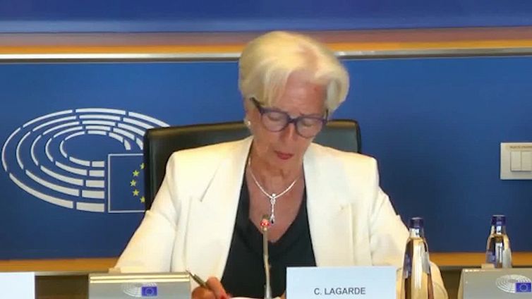 Bce, Lagarde: "Appropriato aumento dei tassi da settembre"