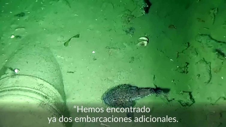 Relitti secolari scoperti al largo della Colombia