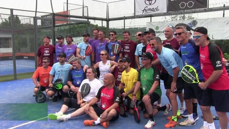 Padel e solidarieta', la fondazione Cannavaro-Ferrara in campo a Napoli