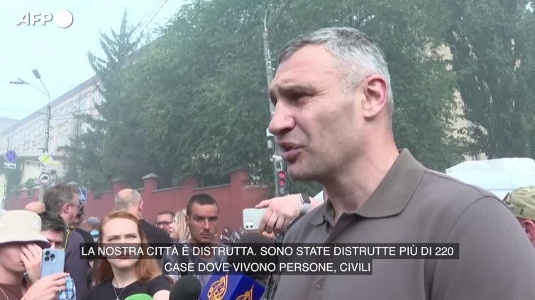 Ucraina, Klitschko: "Su Kiev attacco simbolico prima del summit Nato"
