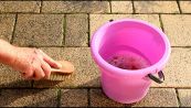 Come pulire le piastrelle da giardino