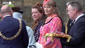 Scozia, la regina Elisabetta alla cerimonia di consegna delle chiavi di Edimburgo