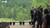 G7, tavolo a cinque nell'ultima giornata del vertice