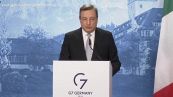 Draghi: "G7? Un vero successo, grande coesione e unita' sull'Ucraina"