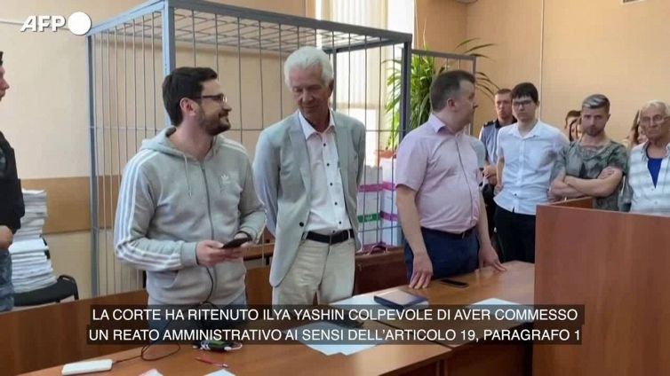 Russia, oppositore Yashin condannato a 15 giorni di carcere