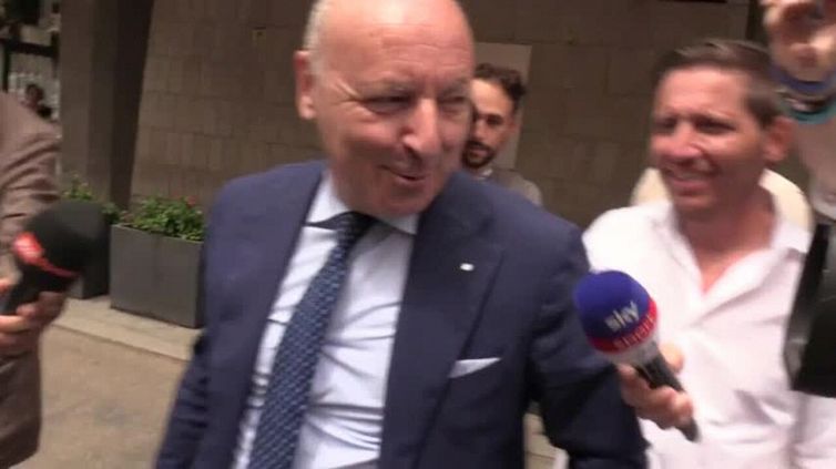 Calcio, Marotta: "Quando arriva Lukaku? Penso stasera"
