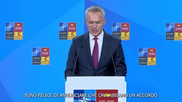 Turchia, Stoltenberg: "Tolto il veto a Finlandia e Svezia"
