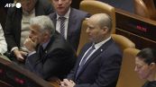 Israele, Bennett e Lapid all'annuncio dello scioglimento del Parlamento