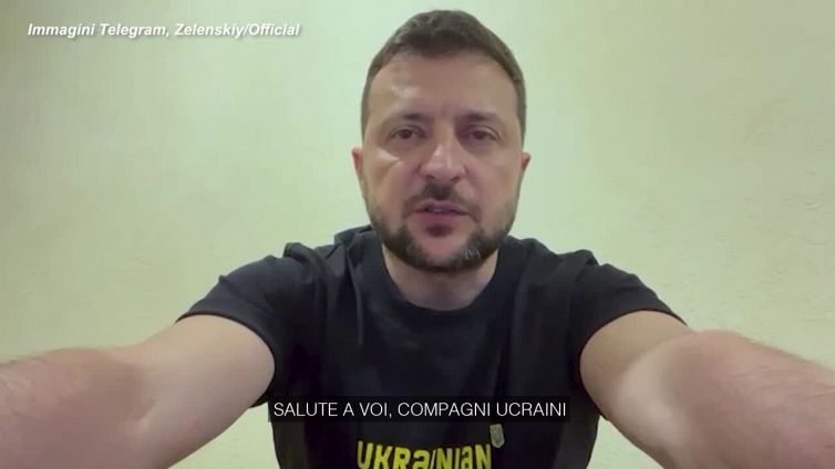 Ucraina, Zelensky: "2.610 citta' e villaggi ancora occupati dai russi"