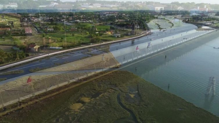 In Italia apre la pista ciclabile a sbalzo più lunga d'Europa