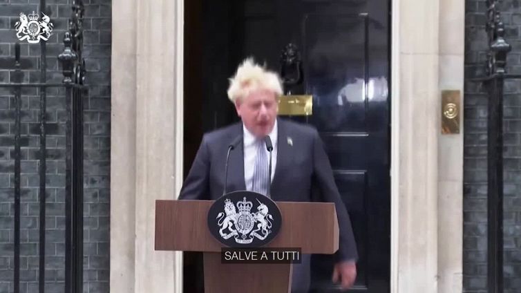 Regno Unito, Johnson annuncia le dimissioni da leader dei Tory