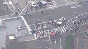 Attentato a Shinzo Abe in Giappone, le immagini da Nara dopo gli spari