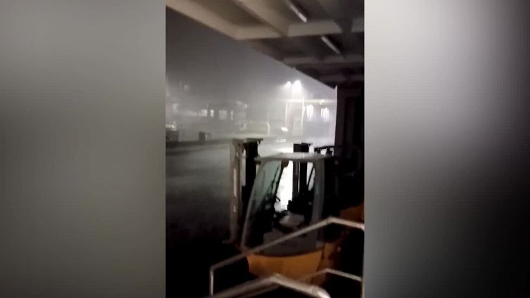 Nubifragio a Roma, paura in tutto il Lazio per le violente piogge